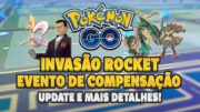 Detalhes da Invasão Rocket, Retorno do Mega Rayquaza e Atualização Forçada | Pokémon GO