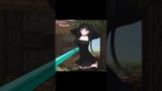 Enderman zero two dodging new song | Minecraft anime #shorts