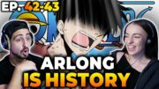 LUFFY VS ARLONG WAS CRAZY!! 🔥 *ONE PIECE* Episodes 42-43 REACTION!