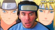 NARUTO MEETS MINATO!! Naruto Shippuden Reaction: Ep 168, 169