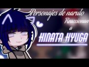 Naruto characters react to Hinata Hyuga | Anime | Milk Chocolate