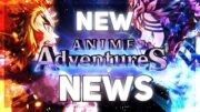 New Anime Adventures News! Is The Game Coming Back?