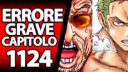 ONE PIECE 1124: LE DURE PAROLE DI ZORO (ERRORE?) E LA FIGURA MISTERIOSA DELLA FINE