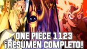 ONE PIECE CAPITULO 1123 (RESUMEN COMPLETO) | KIZARU TRAICIONA A GOROSEI | EL VIAJE DE LUFFY A ELBAF