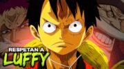 PERSONAJES que RESPETAN a LUFFY en ONE PIECE