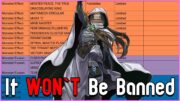 The Banlist is Coming. It Won't Help.