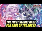 The First Secret Rare For Yu-Gi-Oh! Rage Of The Abyss