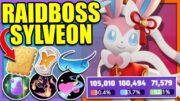 This BUILD turns SYLVEON into a RAIDBOSS | Pokemon Unite