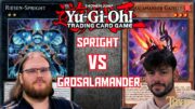 YuGiOh Spright VS Grosalamander deutsch | Stream Duell 809 | salamangreat | Trader Master Duel 2024