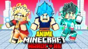 100 Players Simulate ANIME in Minecraft…