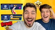 ABİM İLK DEFA BRAWL STARS OYNADI! (EFSANEVİ ÇIKTI)