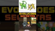 AS EVOLUCOES EXCLUSIVAS DO EEVEE EM POKEMON !