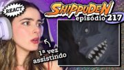 Ah não, Kisame, morre aí vai // React Naruto Shippuden 217