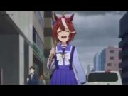 Anime girl sings ballin'