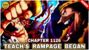 Blackbeard's MASTERPLAN to Kill Shanks | One piece chapter 1126