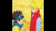 Boruto meets kid konohamaru🤣🕊 #anime #shorts #naruto #boruto