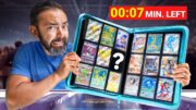 Complete Set in 245 Min. or Lose It All (Pokemon Card Challenge)