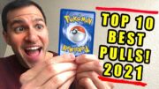 *FINALLY!* My Top 10 BEST Pokemon Cards Pulls (2021)