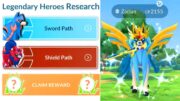 From Legendary Heroes Research To shiny zacian path in pokemon go.