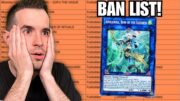 IT IS FINALLY HERE! Konami's August Yugioh Ban List Is INSANE!