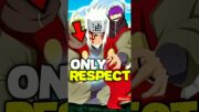 Kyun Jiraya Sabase Respected Shinobi Tha #naruto #shorts