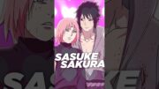 Le COUPLE le plus BADASS Sasuke x Sakura  #naruto #narutoshippuden