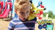 Little Flash Hunts Pokemon Go in Real Life!