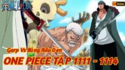 [Lù Rì Viu] One Piece Tập 1111 – 1114 Garp Chạm Mặt Aokiji Băng Râu Đen |Review one piece anime