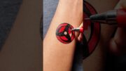 Mangekyou Sharingan eye tattoo idea…..#tattoo #tattooideas #tattooartist #animeart  #shorts #anime