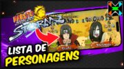 NARUTO STORM MOBILE: LISTA DE PERSONAGENS E MODOS DE JOGO!