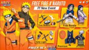 NARUTO🤩ইভেন্ট দিয়ে ফ্রিতে পাবে | NARUTO EVENT FREE FIRE | NARUTO COLLABORATION FREE FIRE