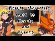 Naruto characters react to Naruto and Kurama / part 1/2 / 🇨🇵 et/and 🇺🇲🇬🇧 / description