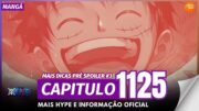 ONE PIECE 1125 MAIS DICAS E INFORMAÇÃO