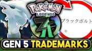 POKEMON NEWS! NEW GEN 5 TRADEMARKS! NEW LEGENDS Z-A GAMEPLAY RUMORS & MORE!