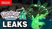 ❗ PRIMERA OLEADA DE FILTRACIONES DE POKÉMON LEYENDAS Z-A (LEAKS)