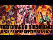 RED DRAGON ARCHFIEND DECK PROFILE (SEPTEMBER 2024) YUGIOH!