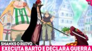 SHANKS DECLARA GUERRA CONTRA LUFFY – O PLAYGROUND DO PRINCIPE LOKI DE ELBAF REVELADO- ONE PIECE 1126