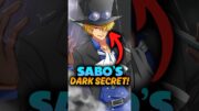 Sabo is Hiding Secrets of Celestial Dragons! One Piece Theory #onepiece #shorts