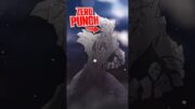 Saitama utilise son Zéro Punch pour la première fois sur Garou… #anime #onepunchman