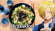 Sanji makes Oyakodon for Zoro!🍶🍳 #oyakodon #onepiece #anime #shorts