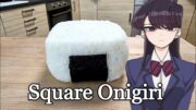 Square Onigiri 🍙 from Komi Can't Communicate #komi #onigiri #anime #shorts