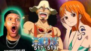 THE STRAWHATS ARE BACK!! NEW WORLD HERE WE COME!! | One Piece Episode 517-519 | Reaction