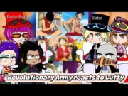 The Revolutionary Army reacts to Luffy (One Piece)