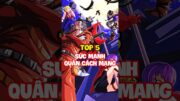 Top 5 anh tài quân cách mạng one piece #anime #onepiece #xemanime #luffy #tomtatanime #shorts