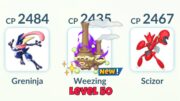 Using LvL 50 *NEW* SHADOW GALARIAN WEEZING in Pokemon GO Battle League.