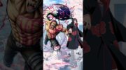 Yonko Commanders vs Akatsuki || #whoisstrongest #katakuri #zoro #itachi #naruto #onepiece