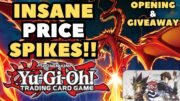 Yu-Gi-Oh! Market Watch | INSANE PRICE SPIKES + GIVEAWAY & OPENING