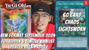 Yugioh New Format September 2024 UPDATED Deck Profile – Chaos Lightsworn Ft. GRASS?! IT'S BACK!!!