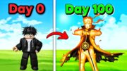 ကျွန်တော် Uzumaki Naruto ဖြစ်သွားခဲ့တယ် I Elemental Powers Tycoon ( Roblox )