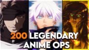 200 Legendary Anime Openings